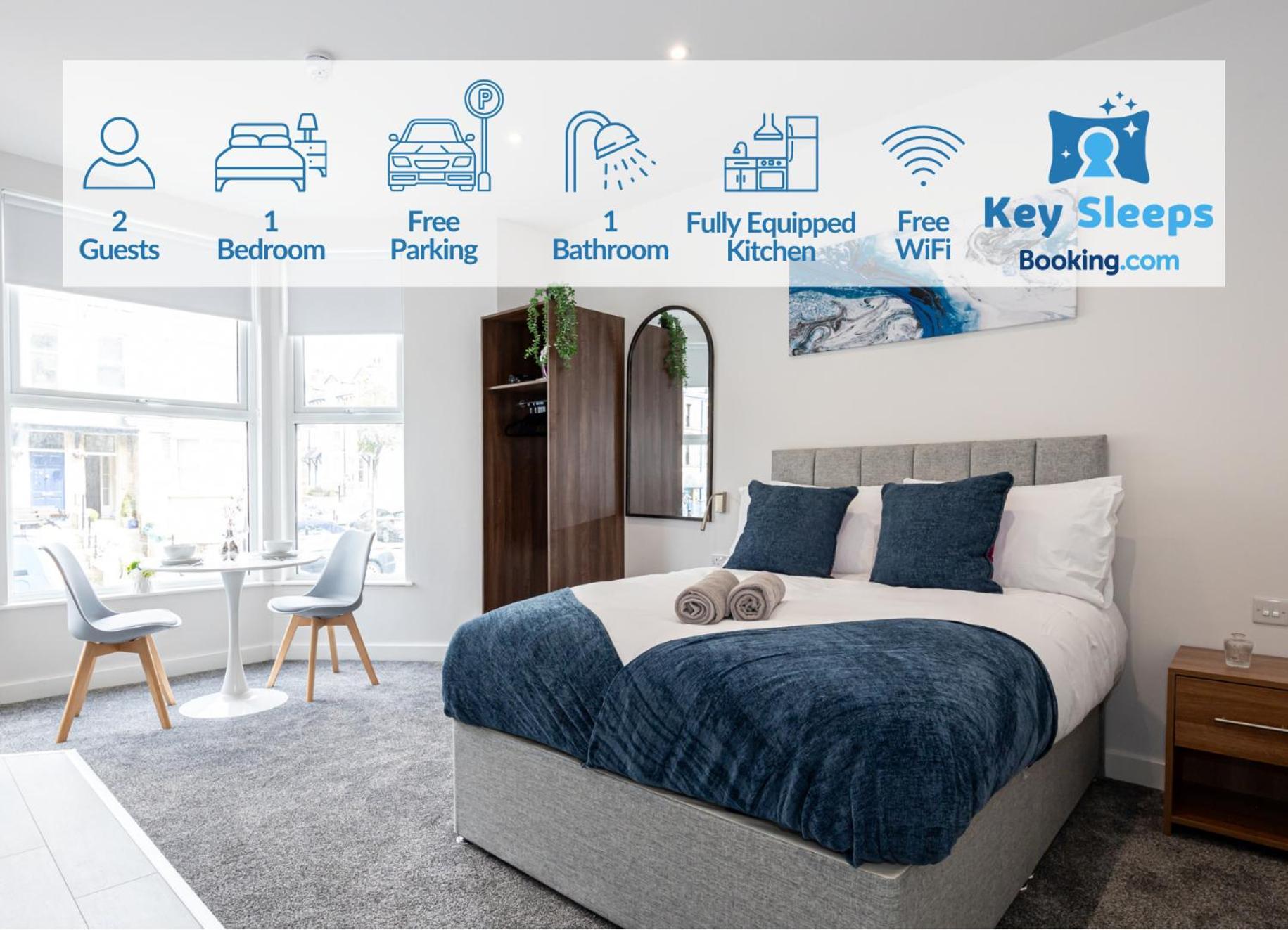 Morecambe Bay Studio Flats Free Parking Beach Front Экстерьер фото